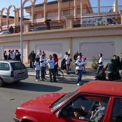Flash mob in viale Ippocrate
