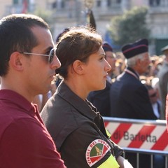 La cerimonia per le vittime del crollo di via Roma