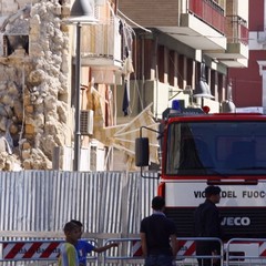 Crollo di via Roma il giorno dopo