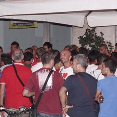 Incontro Barletta calcio e tifosi