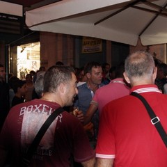 Incontro Barletta calcio e tifosi