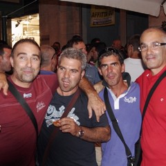 Incontro Barletta calcio e tifosi