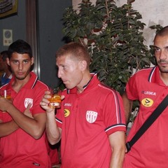 Incontro Barletta calcio e tifosi