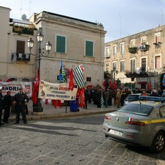 Manifestazione lavoratori CGIL CISL UIL