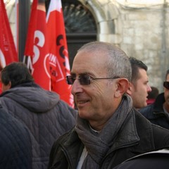 Manifestazione lavoratori CGIL CISL UIL