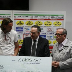 Calcio e solidariet, protognista il Barletta