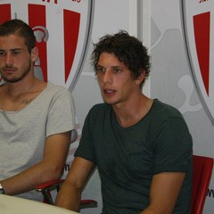 Barletta calcio, parlano in conferenza La Mantia e Burzigotti