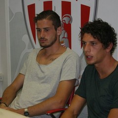 Barletta calcio, parlano in conferenza La Mantia e Burzigotti