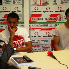 Conferenza stampa del Barletta Calcio: parlano Barbuti e Romeo