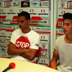 Conferenza stampa del Barletta Calcio: parlano Barbuti e Romeo