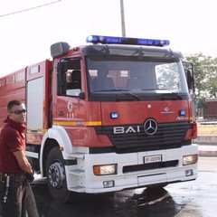 Incendio compattatore Bar.S.A.