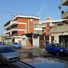 Liquido infiammabile in via Prascina