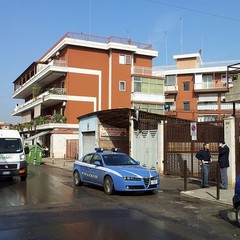 Liquido infiammabile in via Prascina