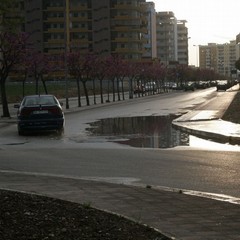 Pioggia, piscine e pozzanghere