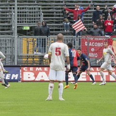 Gubbio-Barletta 0-1, prima vittoria biancorossa