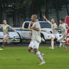 Gubbio-Barletta 0-1, prima vittoria biancorossa