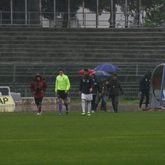 Barletta-Pontedera rinviata per pioggia