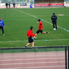 Allenamento del Barletta Calcio, in gruppo Allegretti