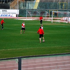 Barletta Calcio, allenamento e saluti