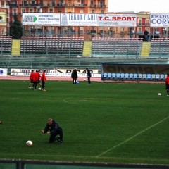Barletta Calcio, allenamento e saluti