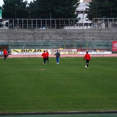 Barletta Calcio, allenamento e saluti
