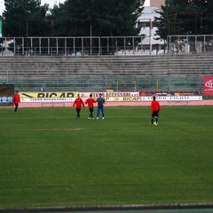 Barletta Calcio, allenamento e saluti