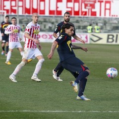 Barletta-Lecce 1-2, derby amaro per i biancorossi