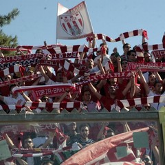 Andria-Barletta, festa e spettacolo anche sugli spalti