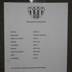 Barletta Calcio, allenamento 29 luglio