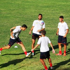 Barletta Calcio, allenamento pomeridiano del 7 agosto