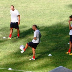 Barletta Calcio, allenamento pomeridiano del 7 agosto
