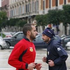 Barletta Calcio al lavoro in Piazza Aldo Moro