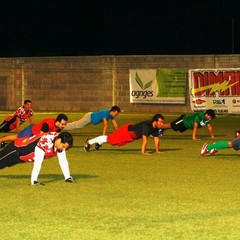 Allenamento dei Mad Bulls al "Manzi-Chiapulin"