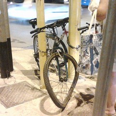 Biciclette investite ai semafori di via Foggia angolo via Violante