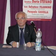 Dario Stefano a Barletta in sostegno di Cascella e di Filannino