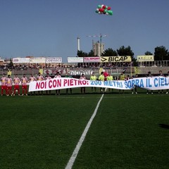 Calcio, il Barletta commemora Pietro Mennea