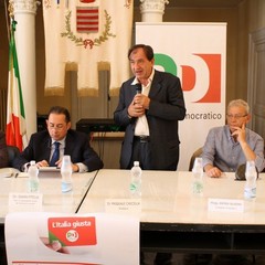 L'onorevole Gianni Pittella a Barletta