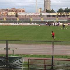 Barletta calcio, allenamento 21 gennaio