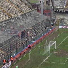 Salernitana-Barletta, i tifosi biancorossi all'Arechi