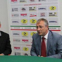 Barletta Calcio, presentazione Sesia e Rizzieri