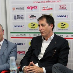 Barletta Calcio, presentazione Sesia e Rizzieri