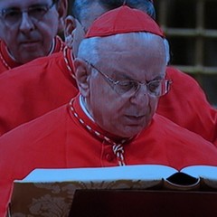 Il Cardinale Monterisi in Conclave