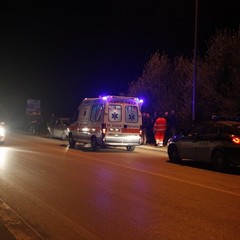 Incidente su via Canosa tra una Fiat Stilo e una Ford Fiesta