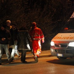 Incidente su via Canosa tra una Fiat Stilo e una Ford Fiesta