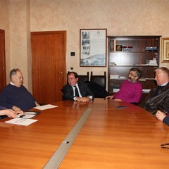 L'incontro a Palazzo di Città con Luciana Romoli.