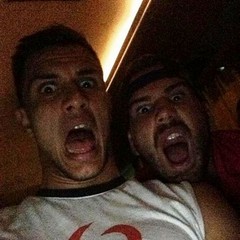 Romeo e La Mantia in viaggio verso Cascia