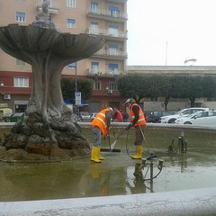 Fontana di piazza Conteduca, inizia la manutenzione