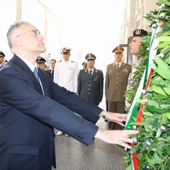 Ministro Mario Mauro e Pasquale Cascella