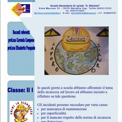 Concorso Nazionale “Primi in sicurezza”, gli elaborati della scuola "Manzoni"