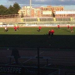 Barletta Calcio, allenamento 22 gennaio